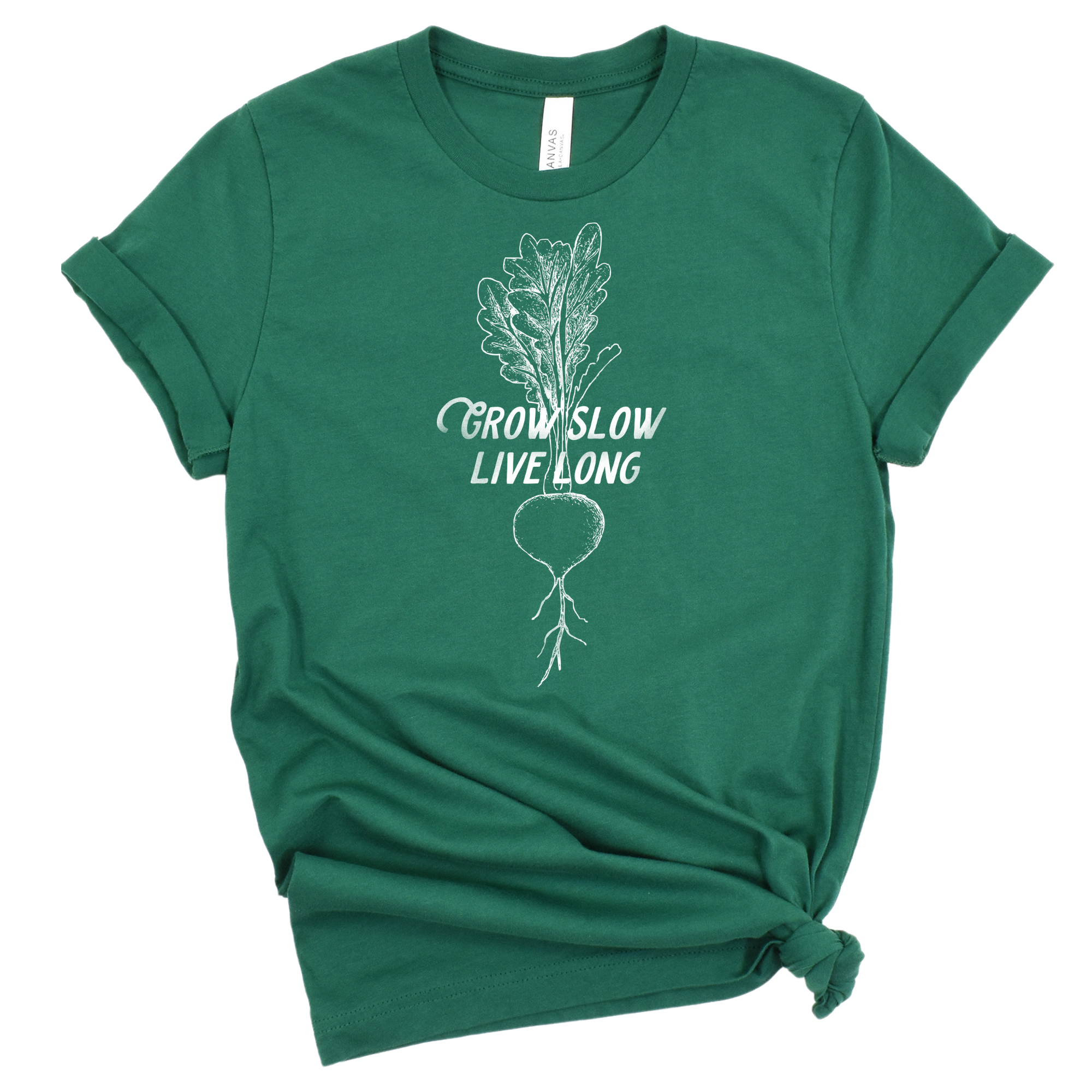 Grow slow live long tshirt