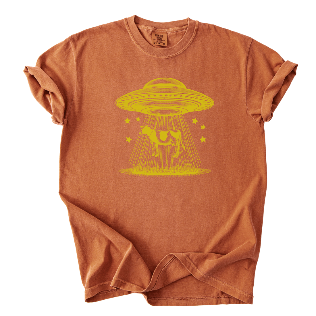 Until the Cows come home garment-dyed heavyweight t-shirt