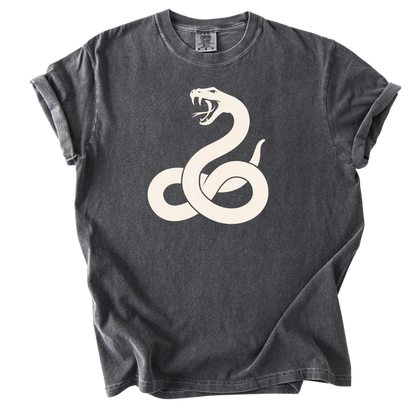Snake garment-dyed heavyweight t-shirt