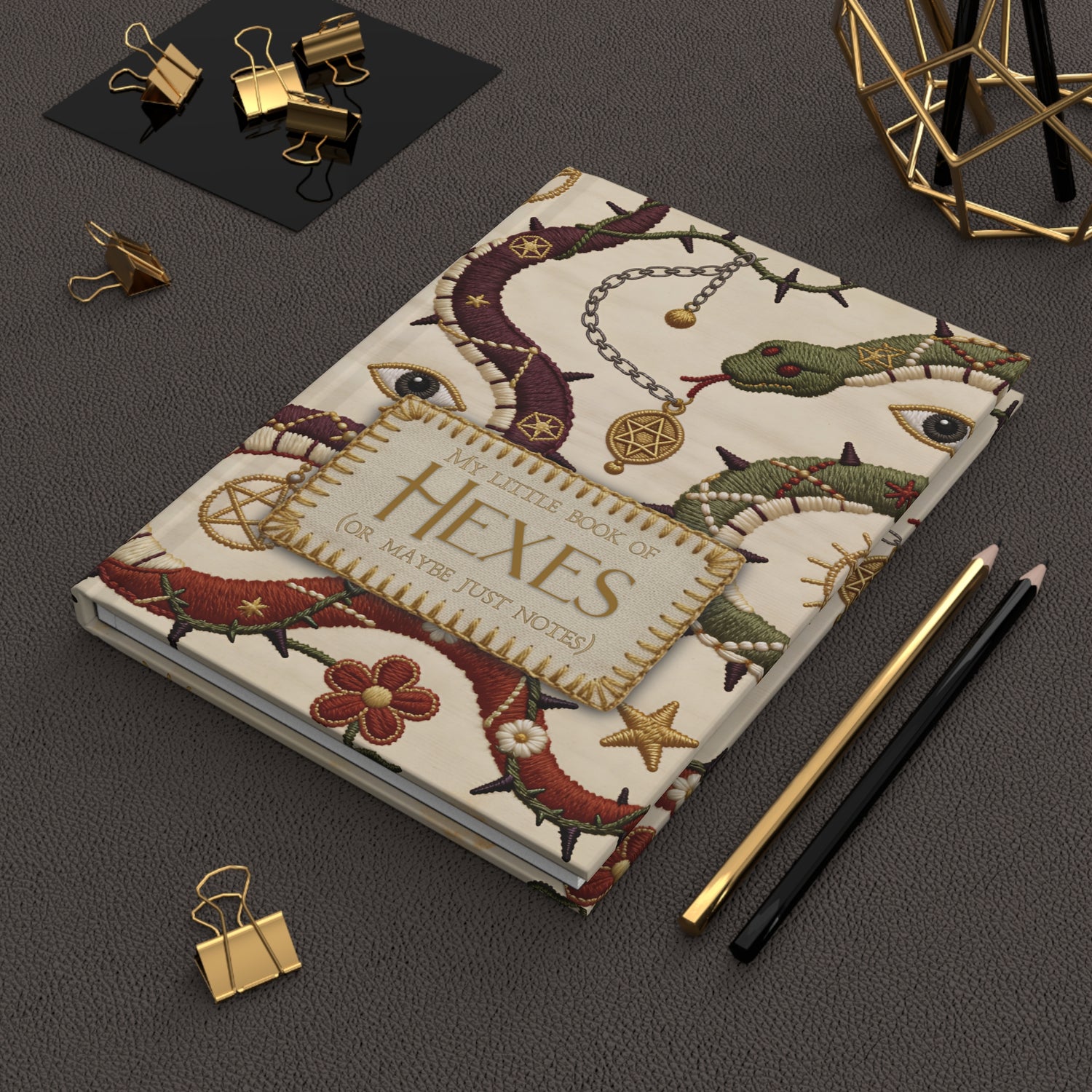 Hexes Hardcover Journal — &