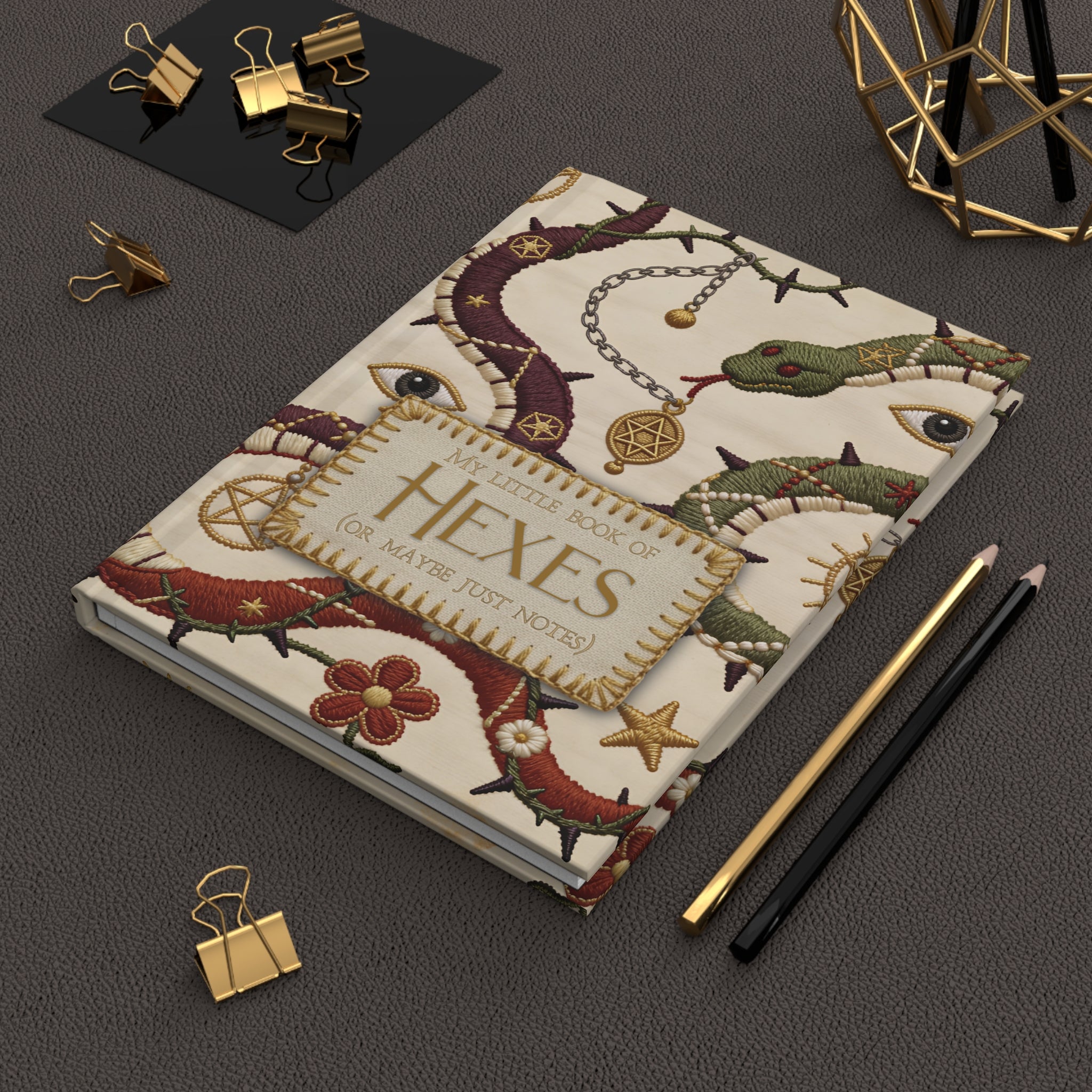 Hexes Hardcover Journal — &