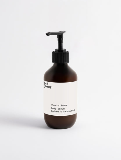 Record Store Body Serum, Spices &amp; Sandalwood