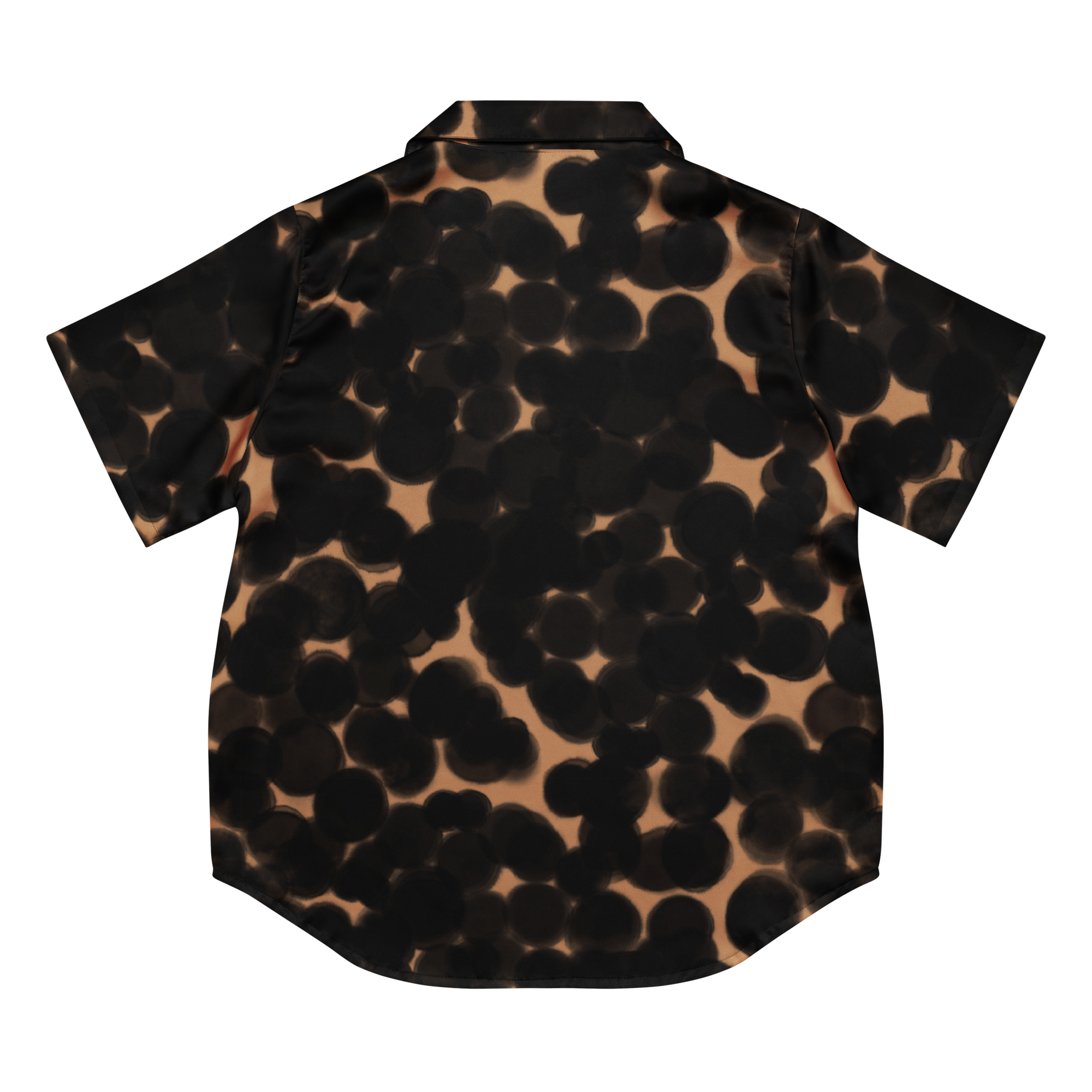 All-over print women’s short sleeve pajama top