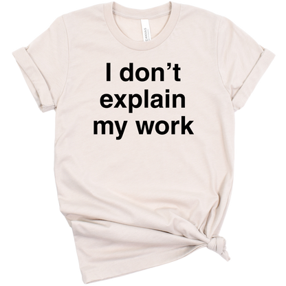 I don&