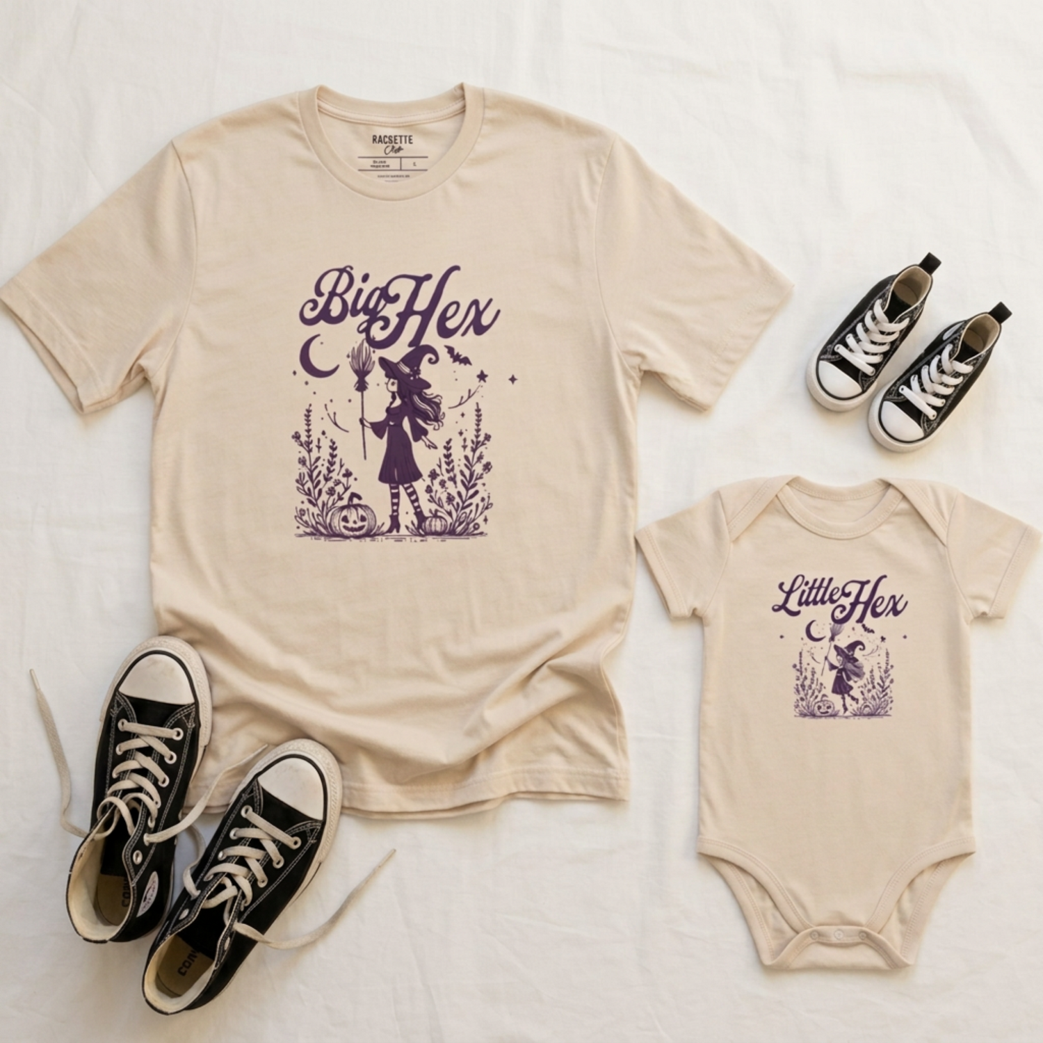 Big Hex Little Hex matching mommy and me tshirt, Mom&
