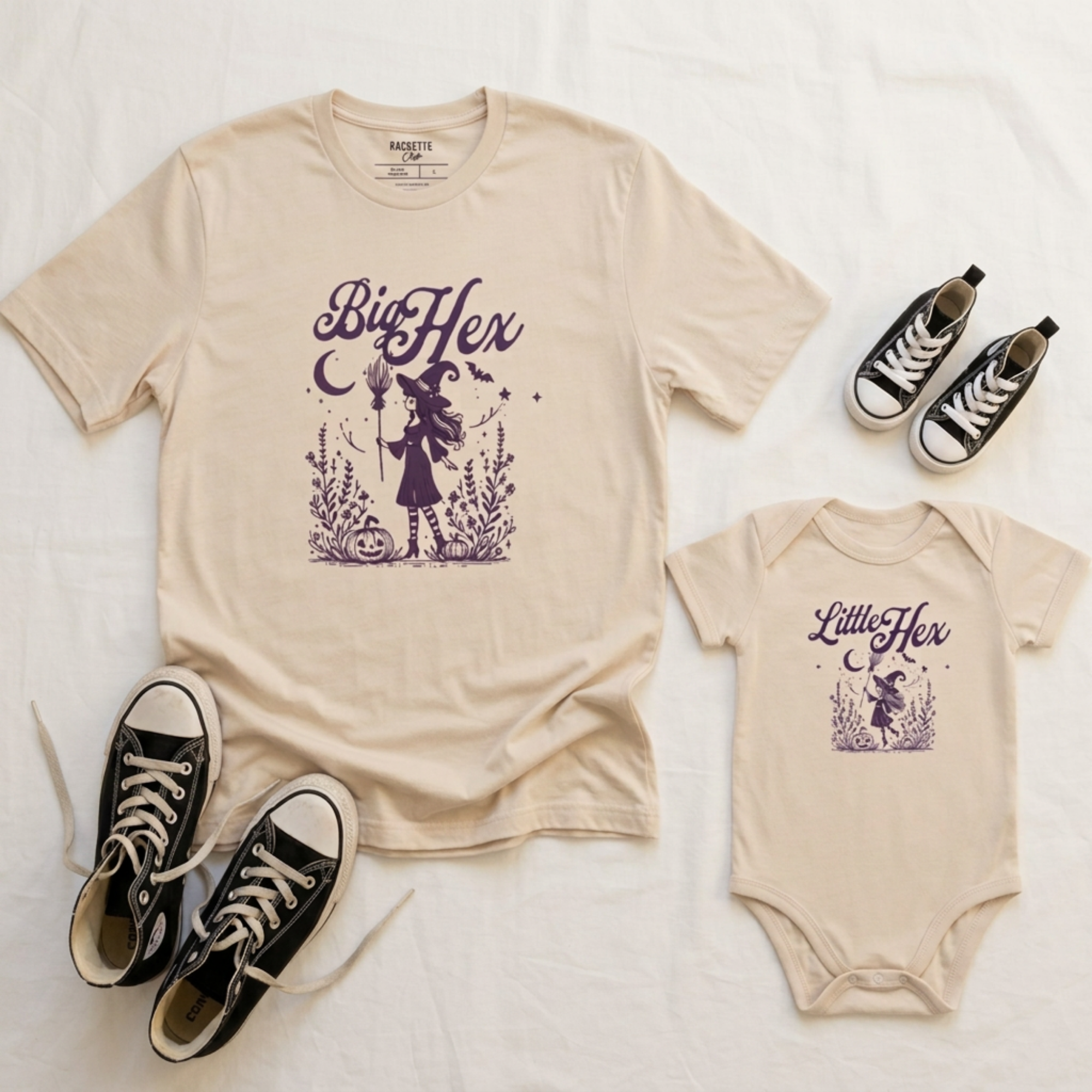 Big Hex Little Hex matching mommy and me tshirt, Mom&