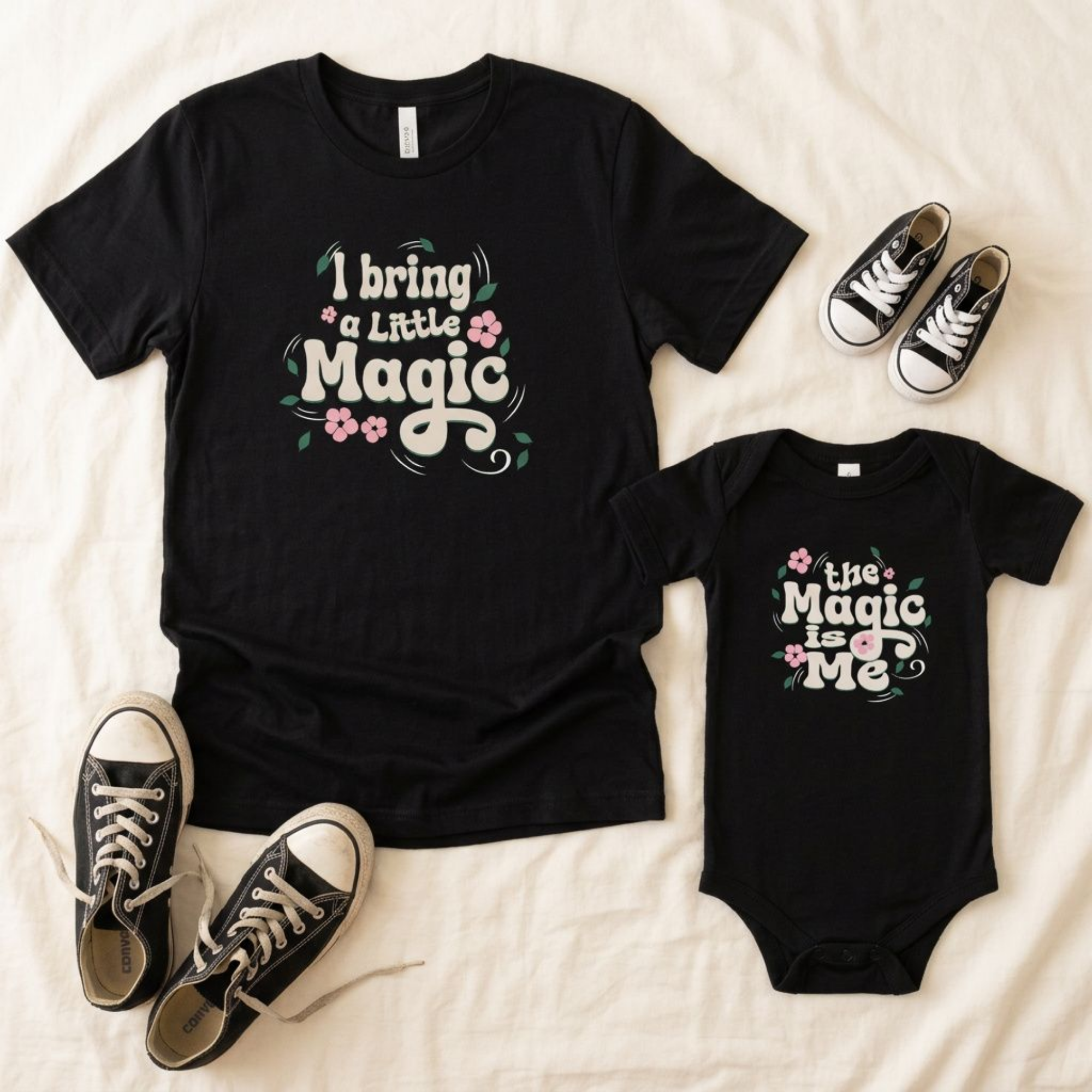 I bring a little magic mommy and me tshirt