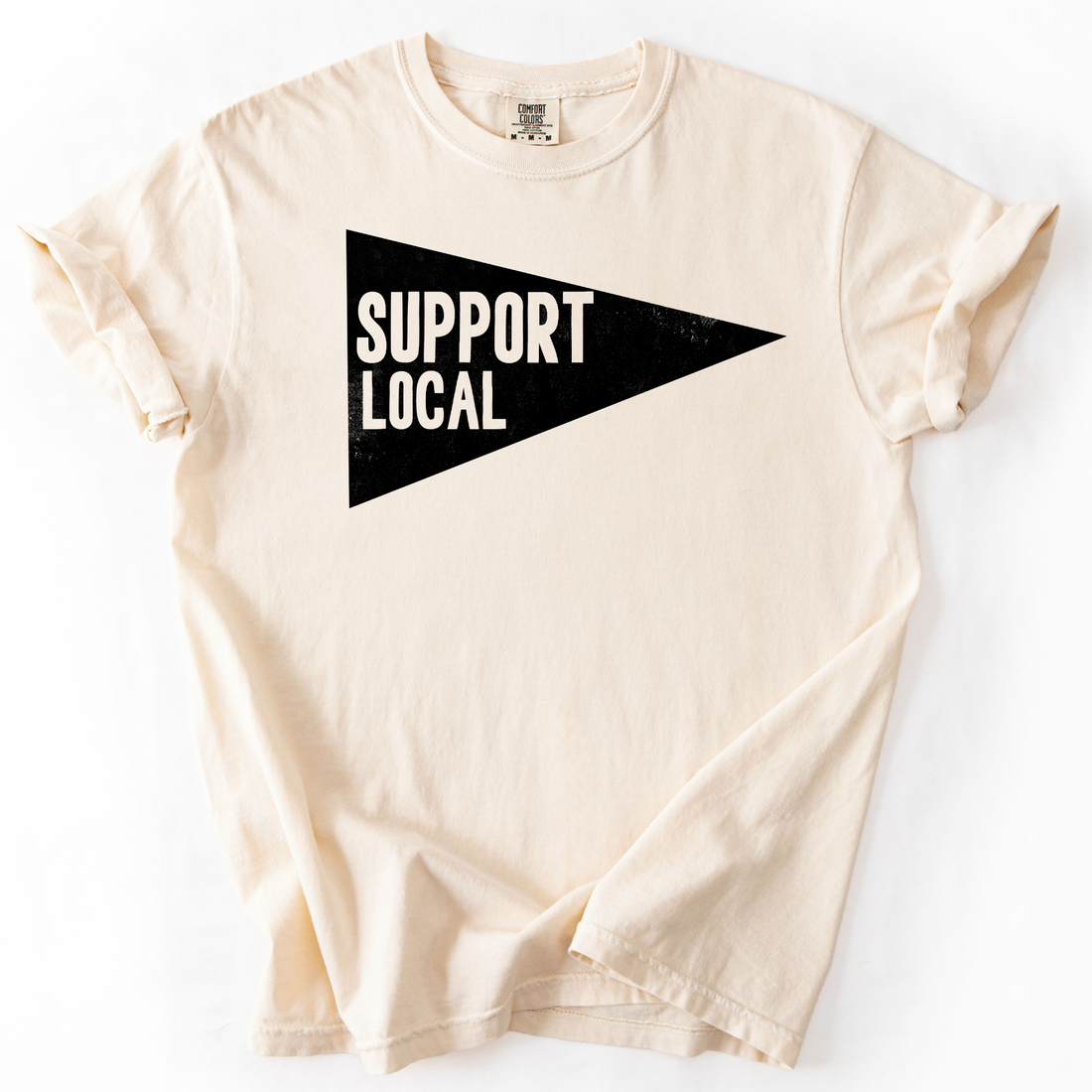 Unisex garment-dyed heavyweight t-shirt