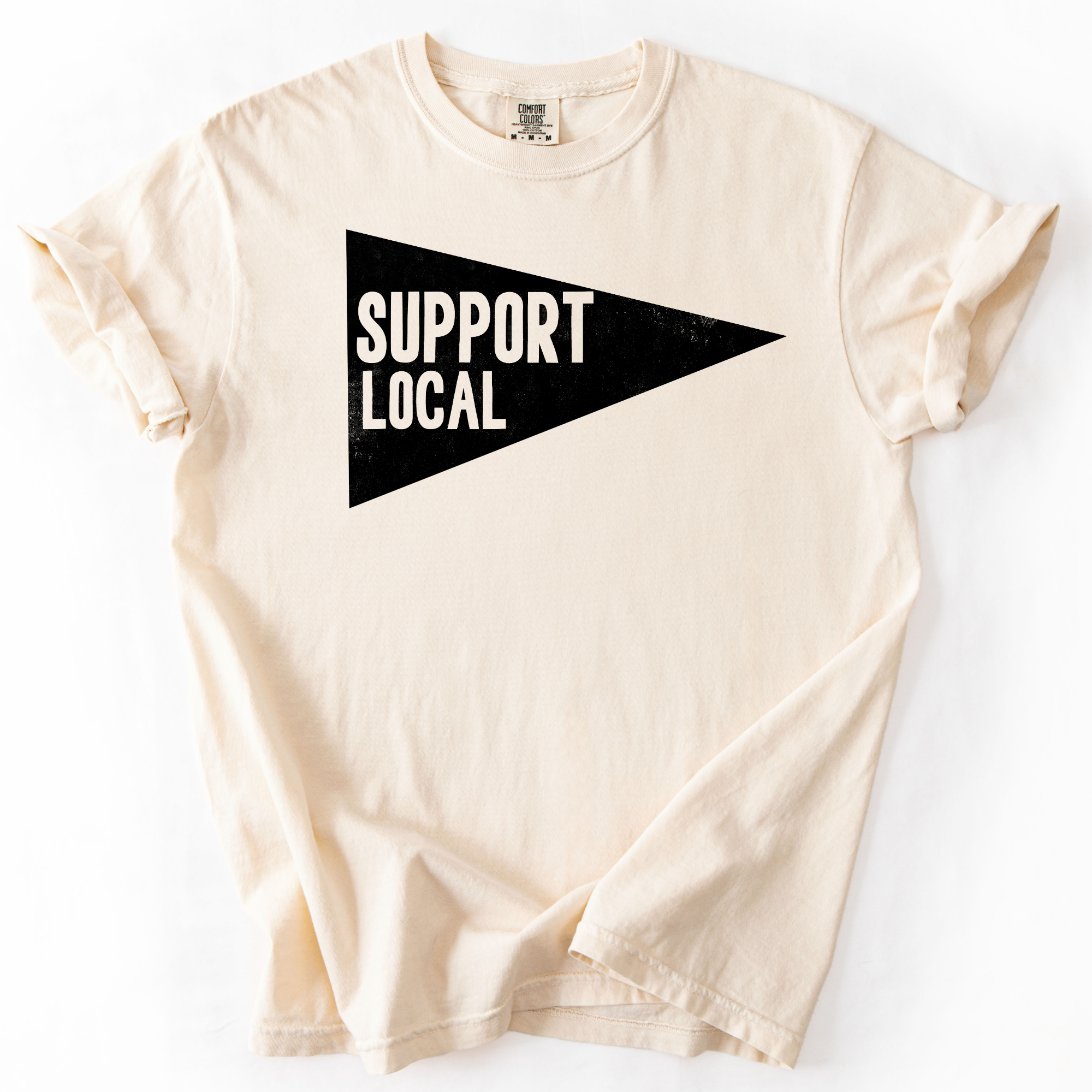 Unisex garment-dyed heavyweight t-shirt