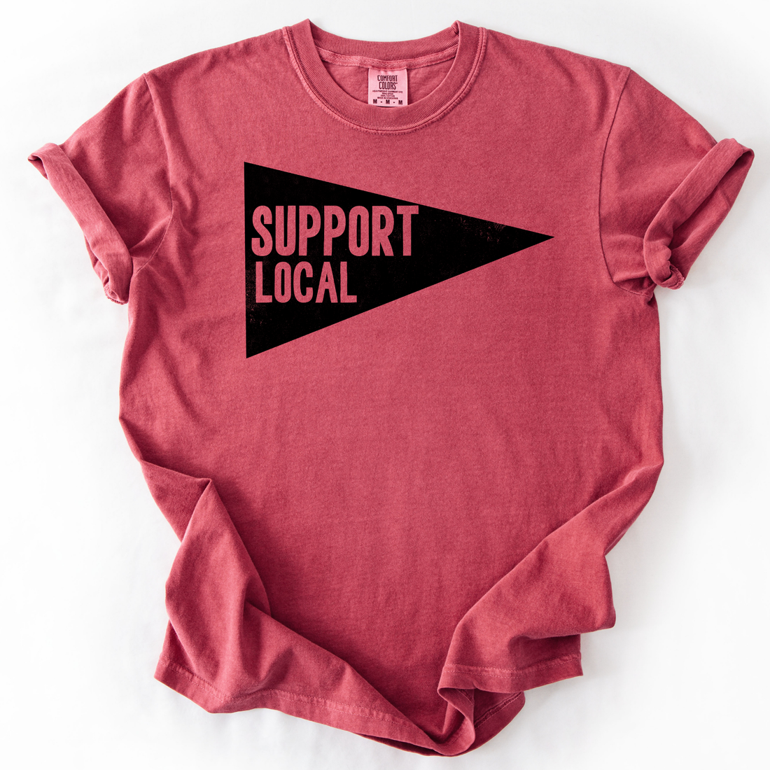 Unisex garment-dyed heavyweight t-shirt